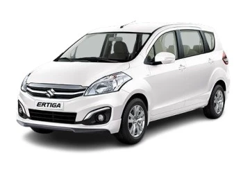 Maruti Suzuki Ertiga white color MPV