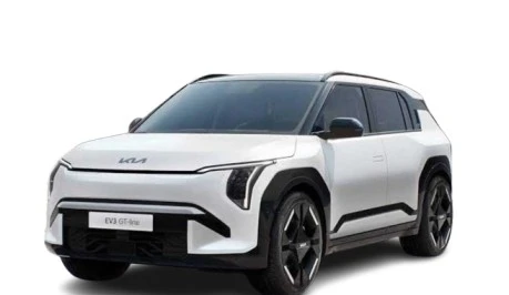 Kia electric SUV white color